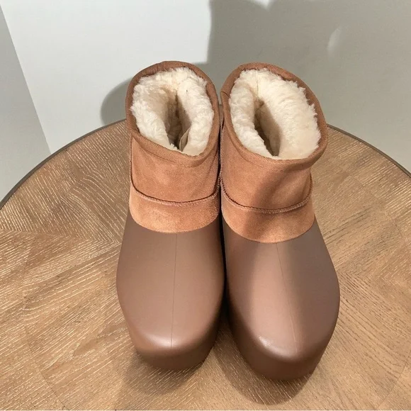 UGG Women's Classic Mini Pumped Molded Chestnut Slip On Boots 1158370 - Picture 4 of 7